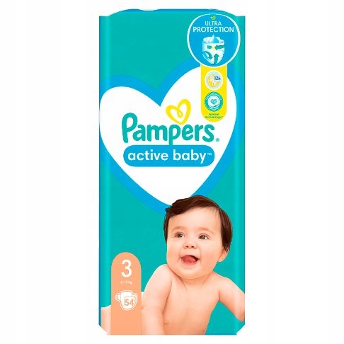 pampers 3 54 szt