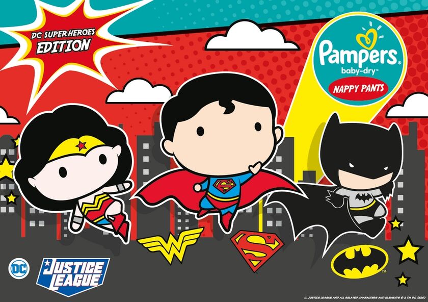 superhero pampers