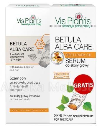 vis plantis betula alba care szampon z dziegciem brzozowym serum