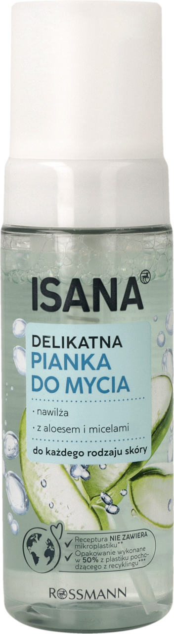 pianka do twarzy isana jajko