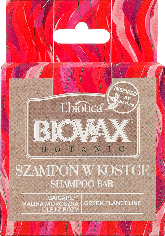 biovax szampon w kostce malina