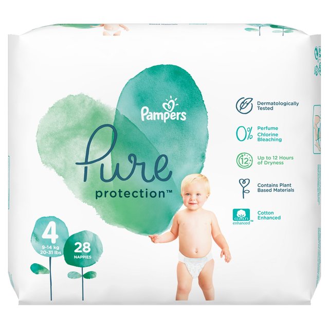 pampers pure 4