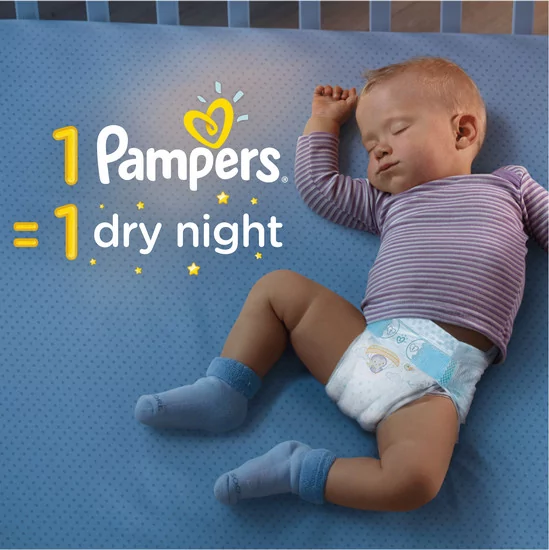 reklama pampers tańczące dziecko