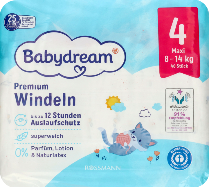 rossmann pieluchy babydream 4