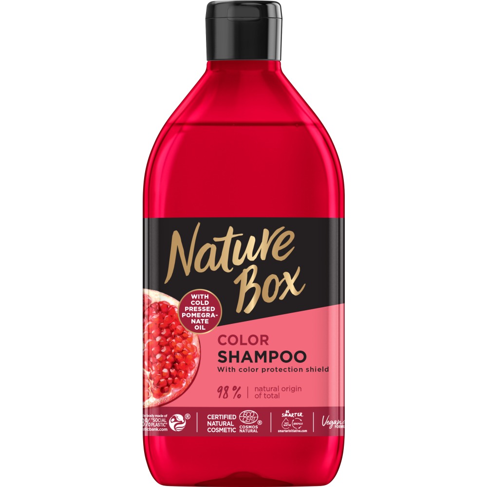 nature box szampon czerwony