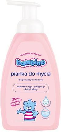 pianka do mycia twarzy bambino