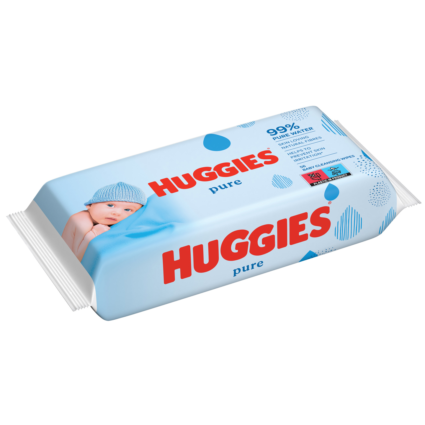 chusteczki nawilzane huggies w pudelku