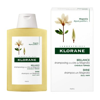 klorane szampon na bazie wosku z magnolii 200 ml