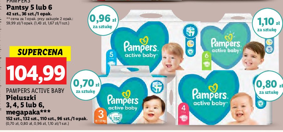 pampers 6 extra large promocja