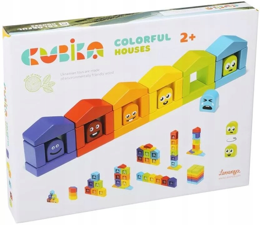 Cubika 15177 Drewniany zestaw konstrukcyjny