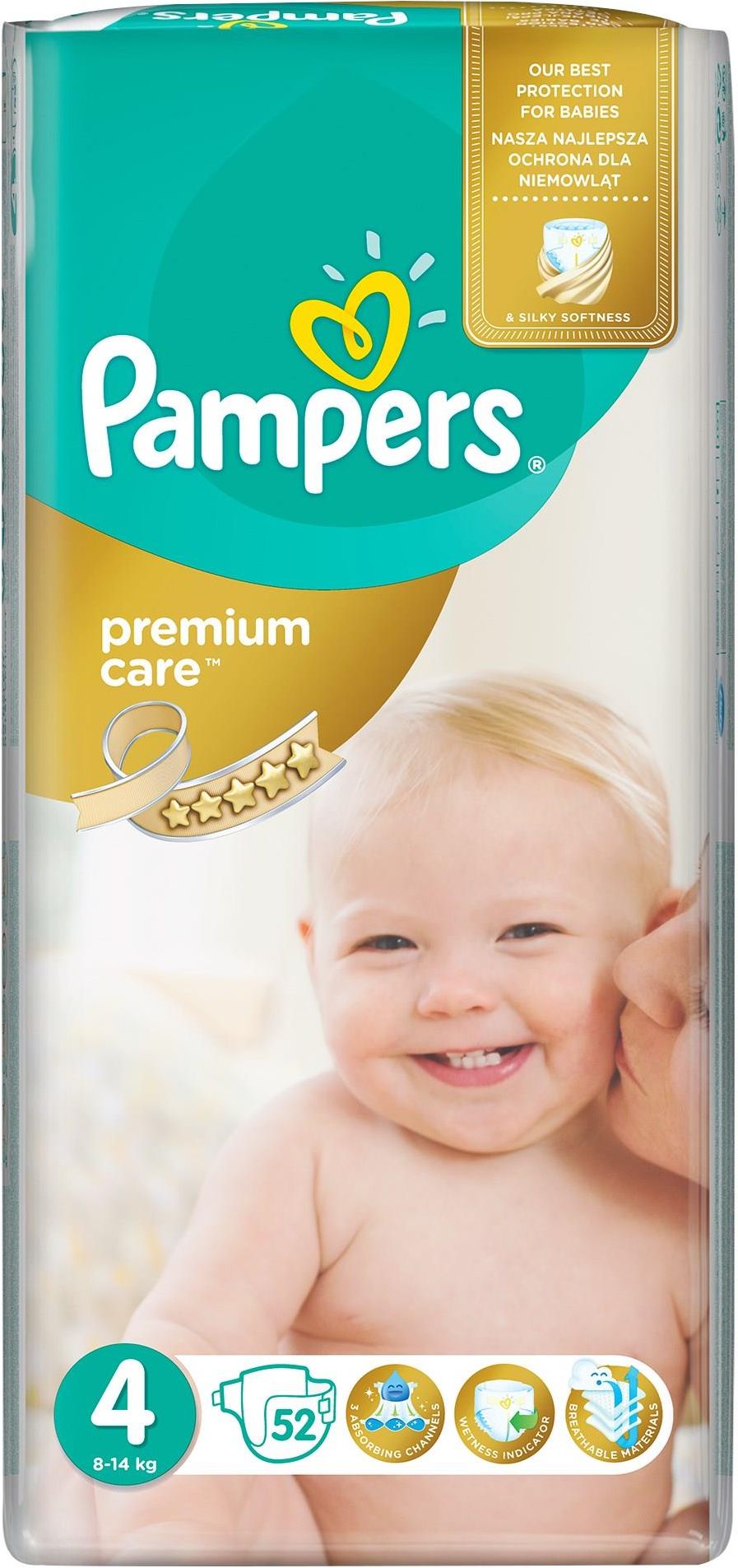 jak wyglada pielucha oryginalna pampers premium care 4 opinie