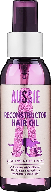 aussie 3 miracle oil reconstructor lekki olejek do włosów zniszczonych