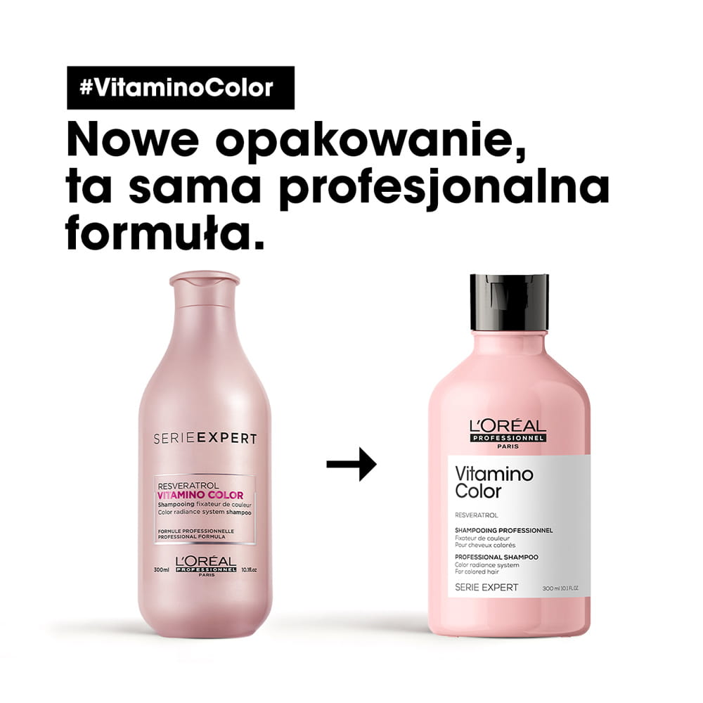 różowy szampon loreal