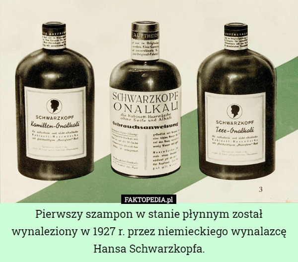 pierwszy szampon