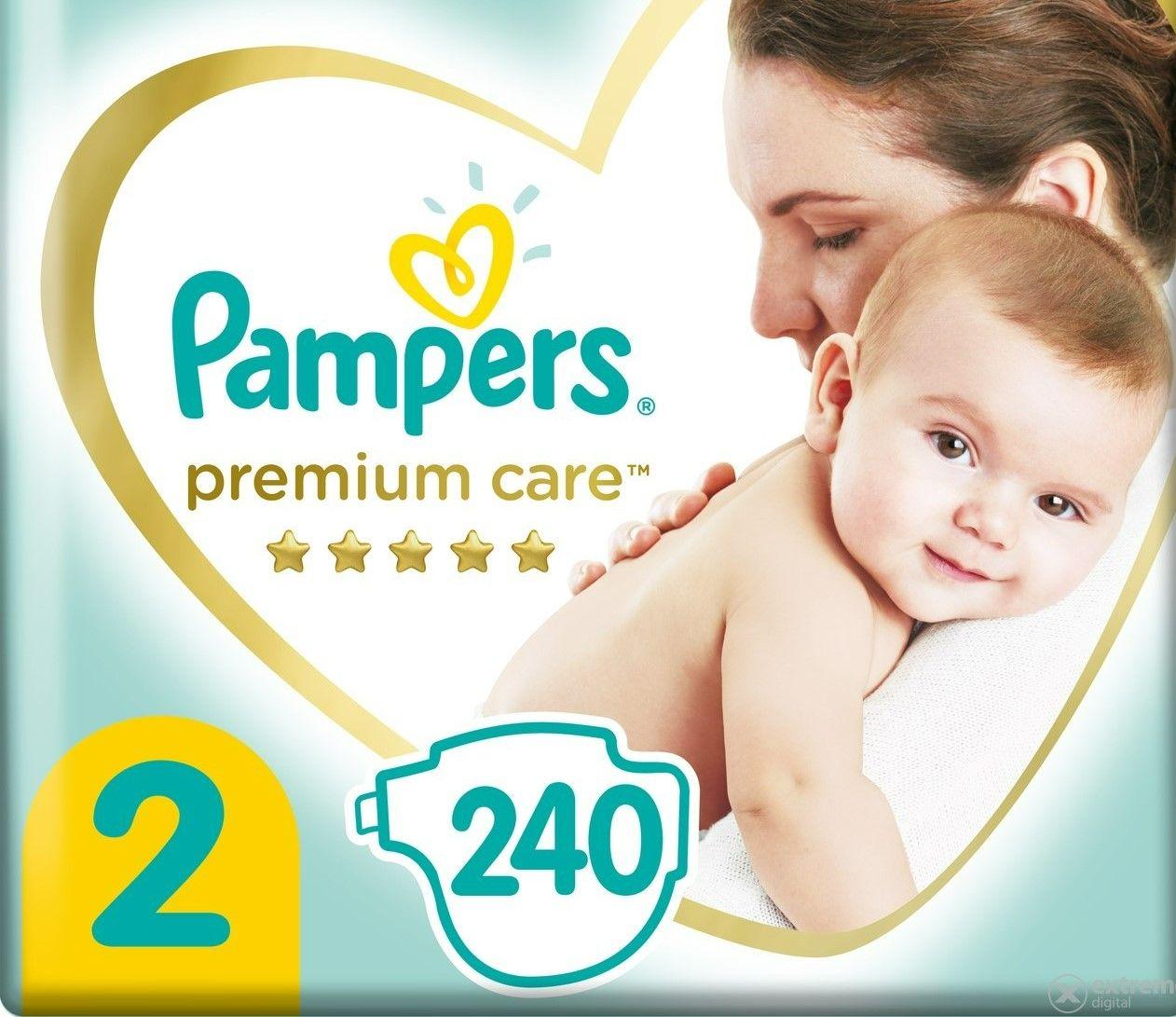 pieluchy pampers premium care 2 240szt