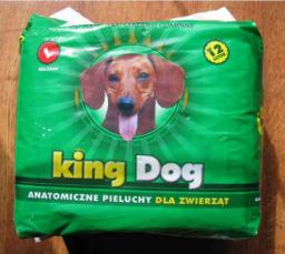 king dog pieluchy