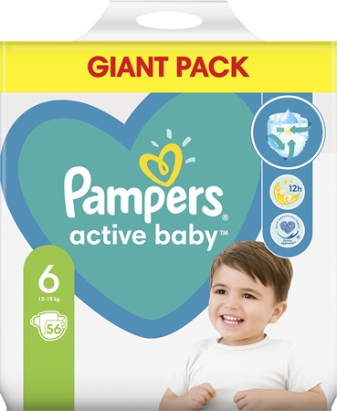 pampers active baby odparzenia