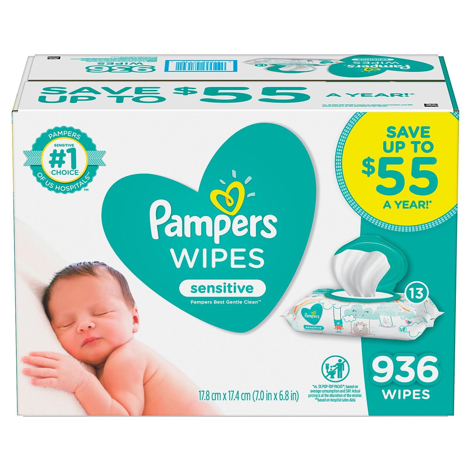 pampers sensitive ph