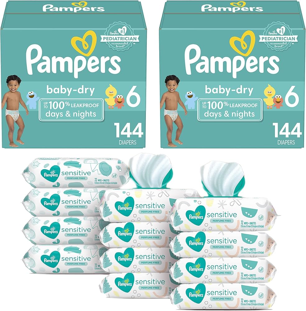 piel pampers 2 box mini 144