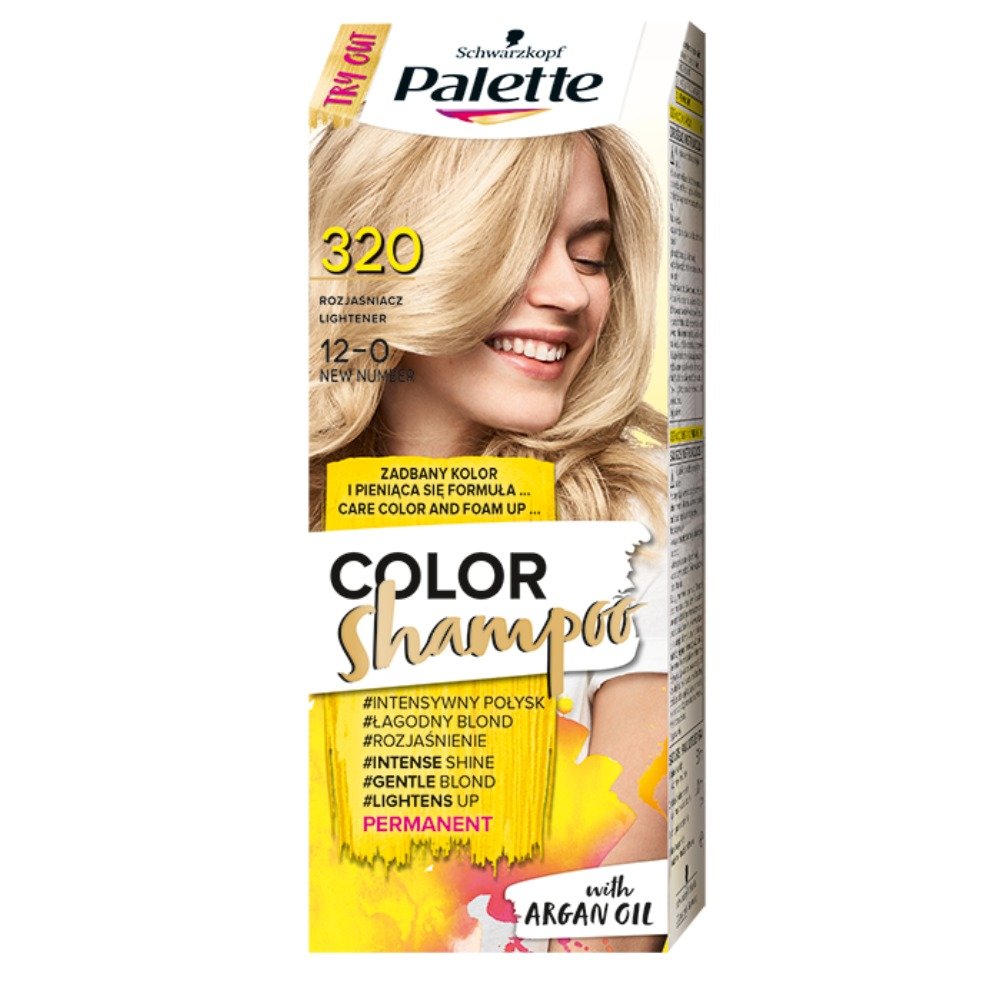 szampon koloryzujący palette blond platynowy