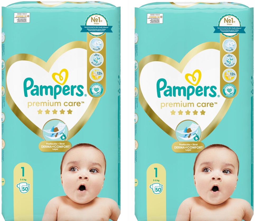 pieluszki pampers premium 1