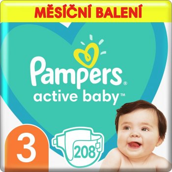 pampers 3 208 ks