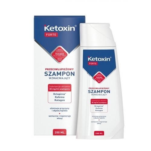 ketoxin forte 200 ml szampon przeciwłupieżowy