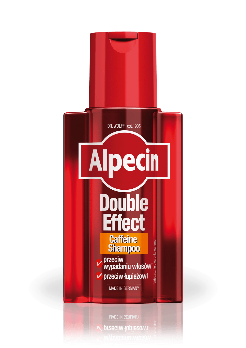 alpecin doppel effect szampon przeciw łupieżowi i wypadaniu włosów 200ml