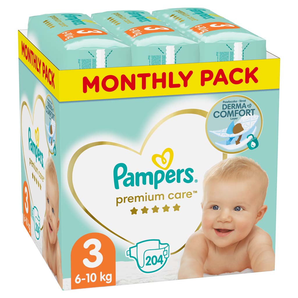 feedo pampers premium care