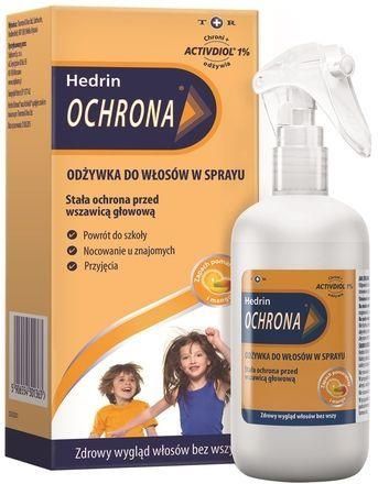 hedrin ochrona odżywka w sprayu do włosów 120 ml