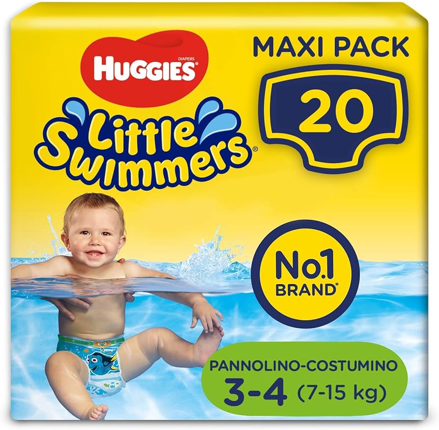 pieluszki kapielowr huggies 3 4