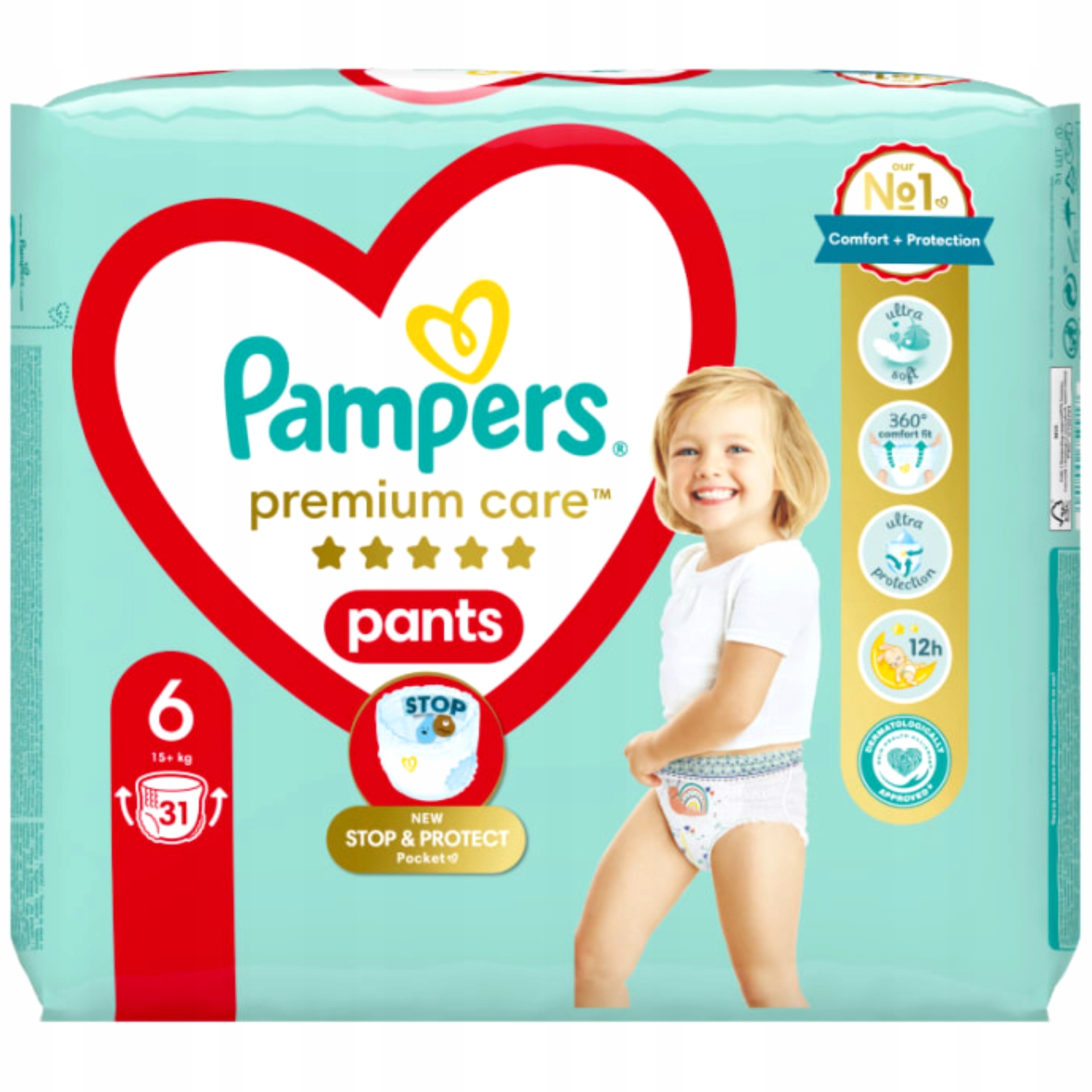 pampers pants 6 allegro