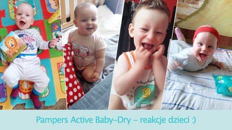 reklama pampers active baby dry