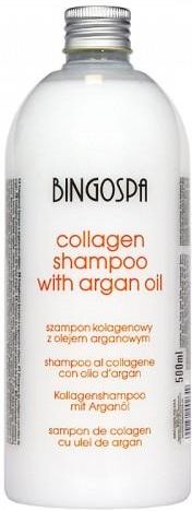 bingospa kolagenowy szampon z olejkiem jojoba