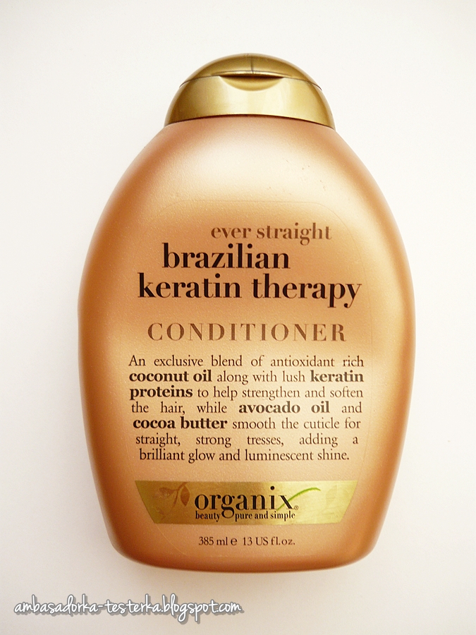 organix brazilian keratin therapy odżywka do włosów keratyna