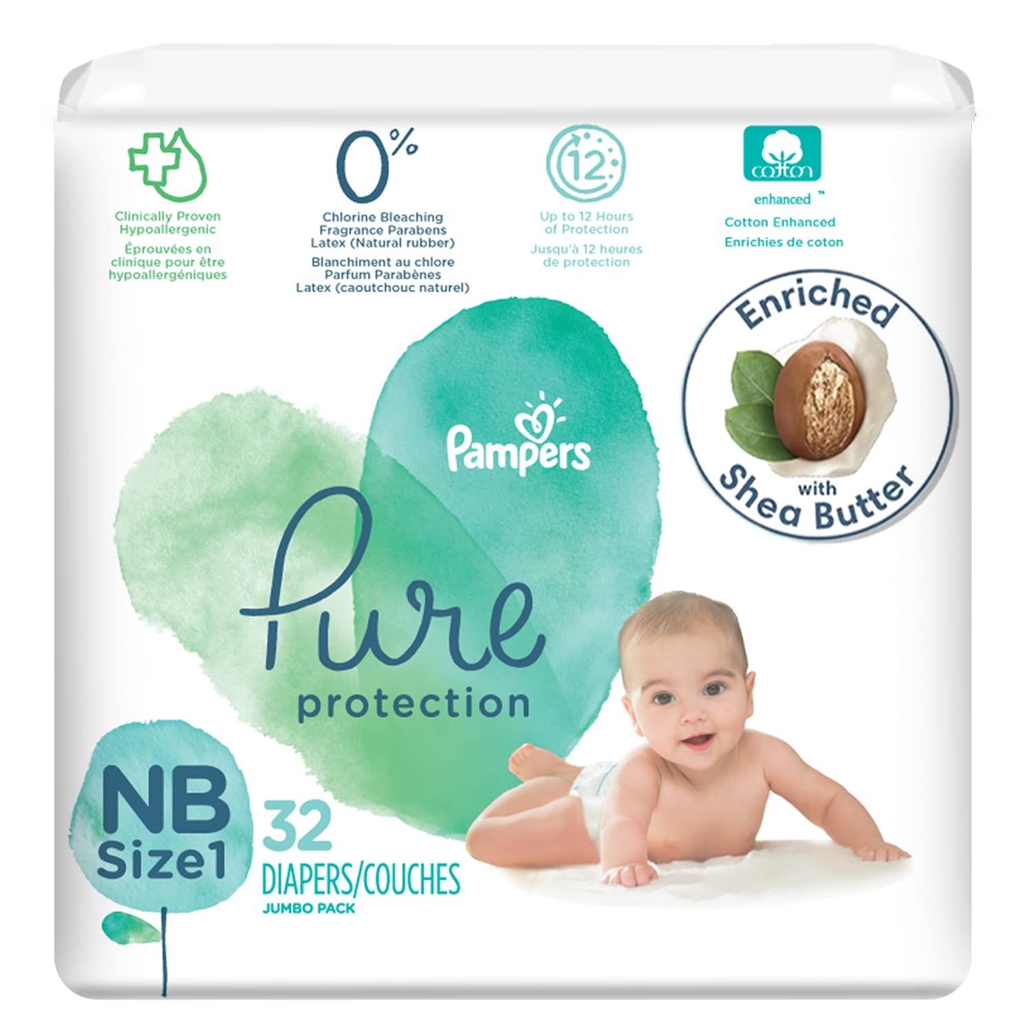 pampers pure protection 1 cena