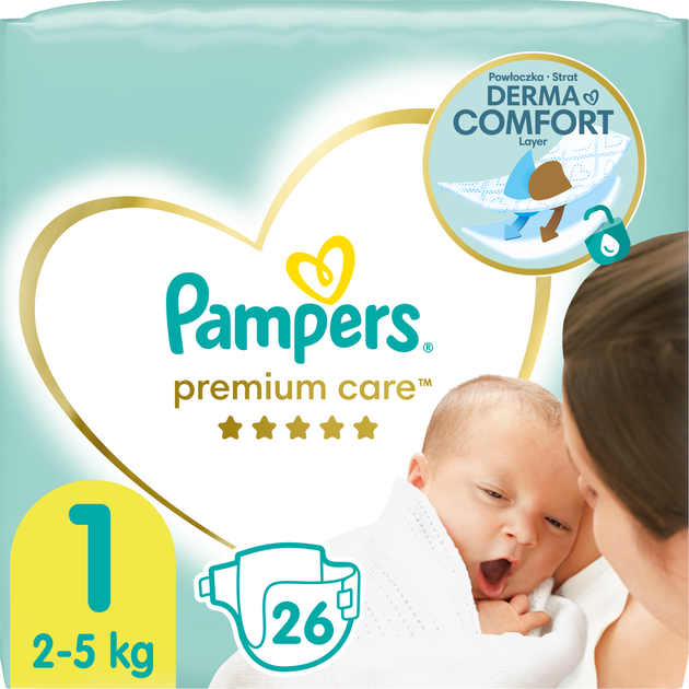 pampers premiumcare rozmiar 1.warszawa