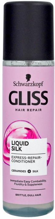 gliss kur liquid silk odżywka ekspresowa do włosów matowych