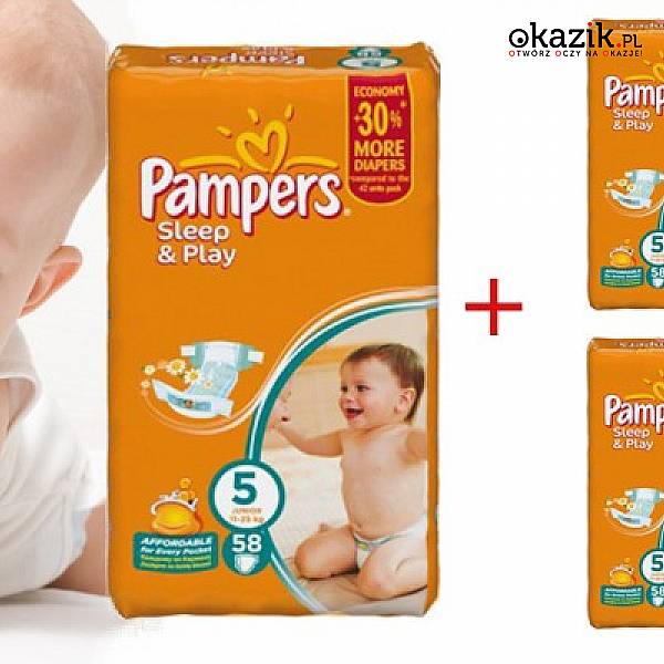 pieluchy pampers sleep&play