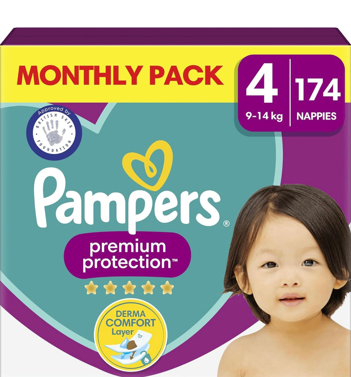 pampers protection active fit 4