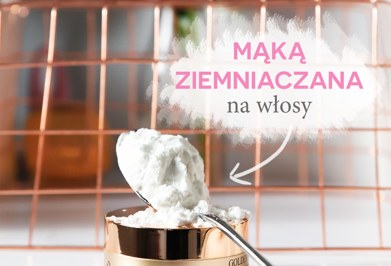 mąka ziemniaczana suchy szampon