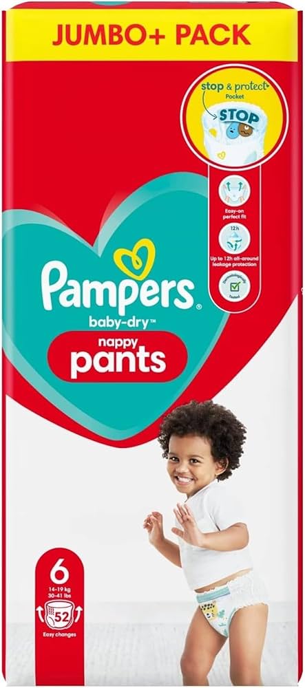 pampers bez ściągacza