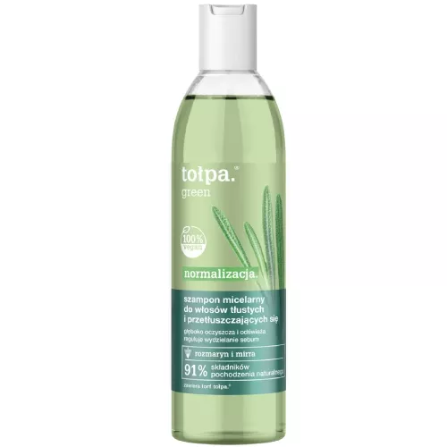 green normalizacja normalizujący szampon do włosów tłustych 200 ml