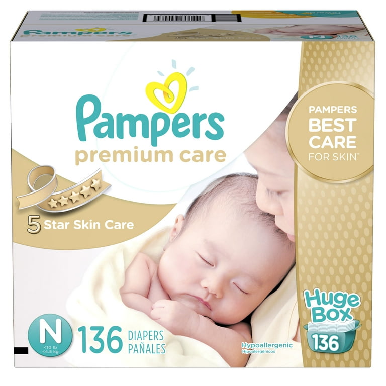 pampers premium care new baby 3-6 kg 80 szt