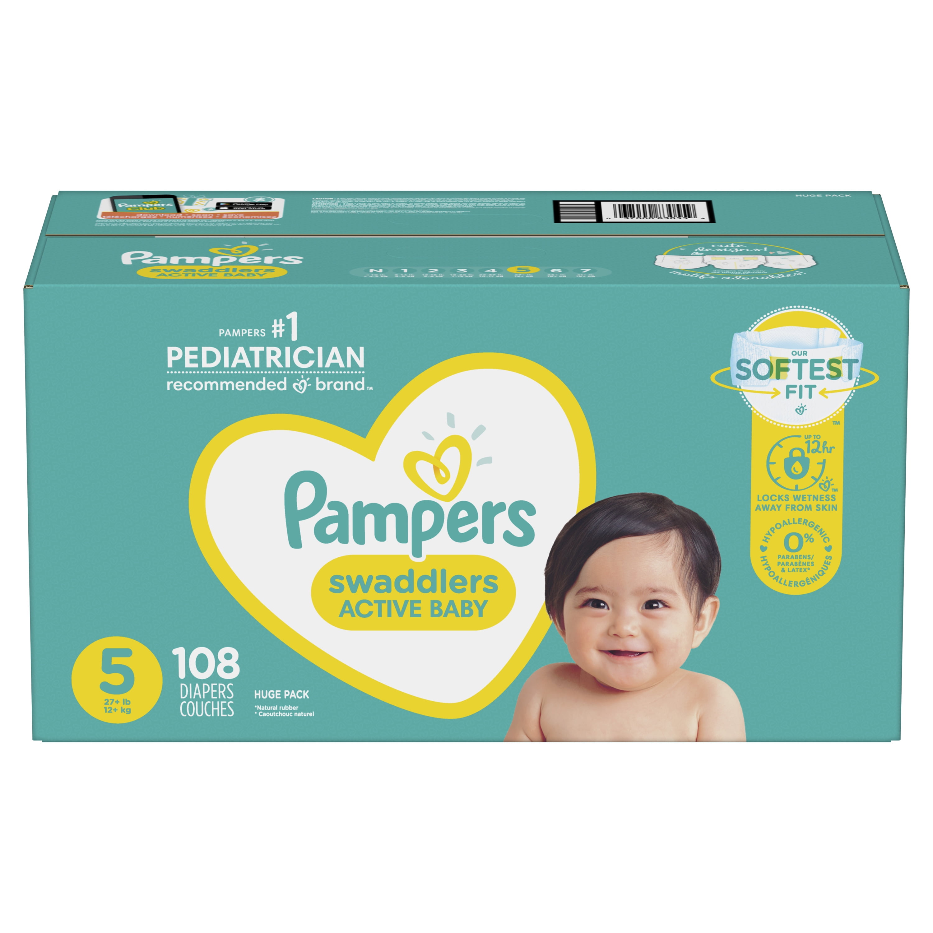 pampers 5 active baby roewmqn