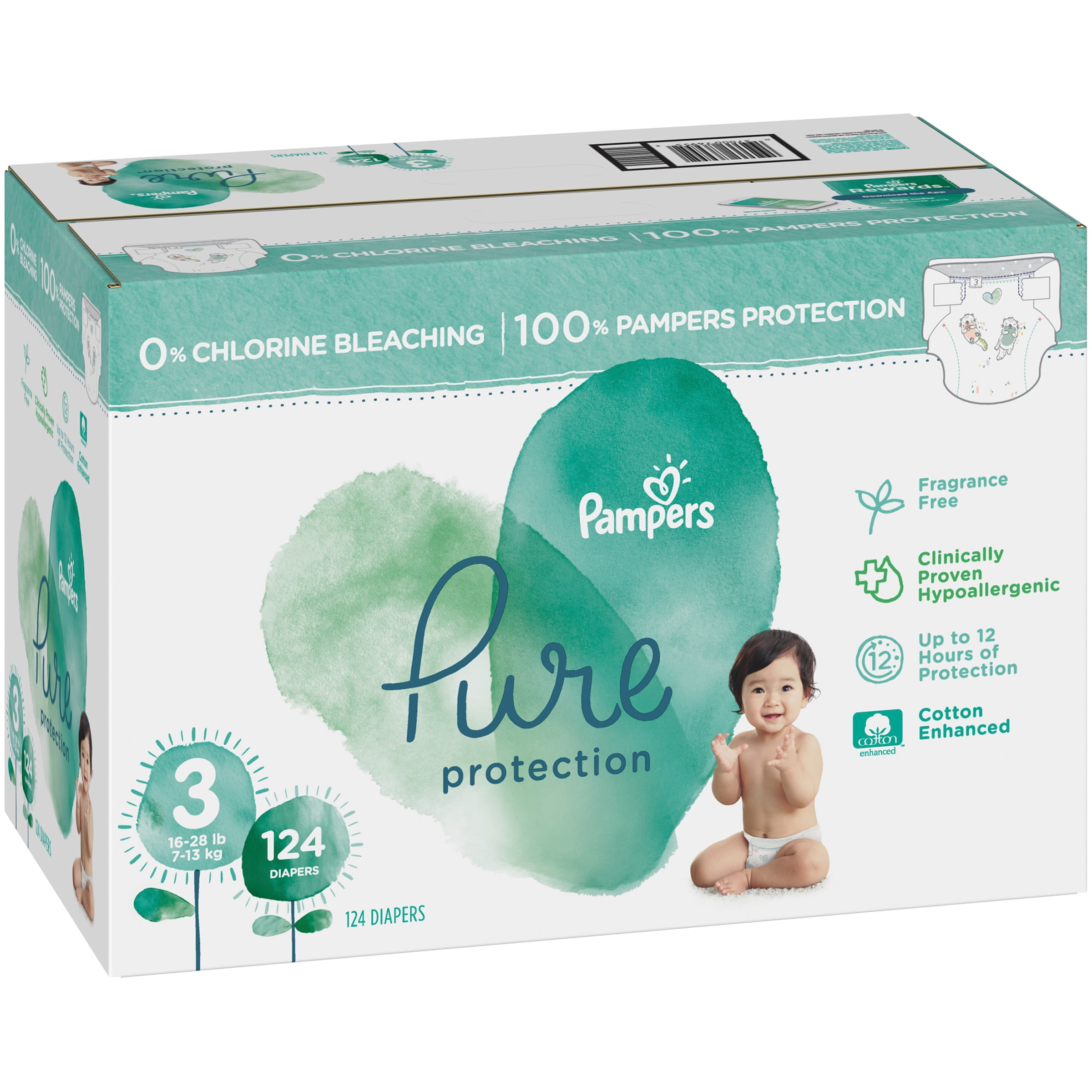 pampers 3 124 szt