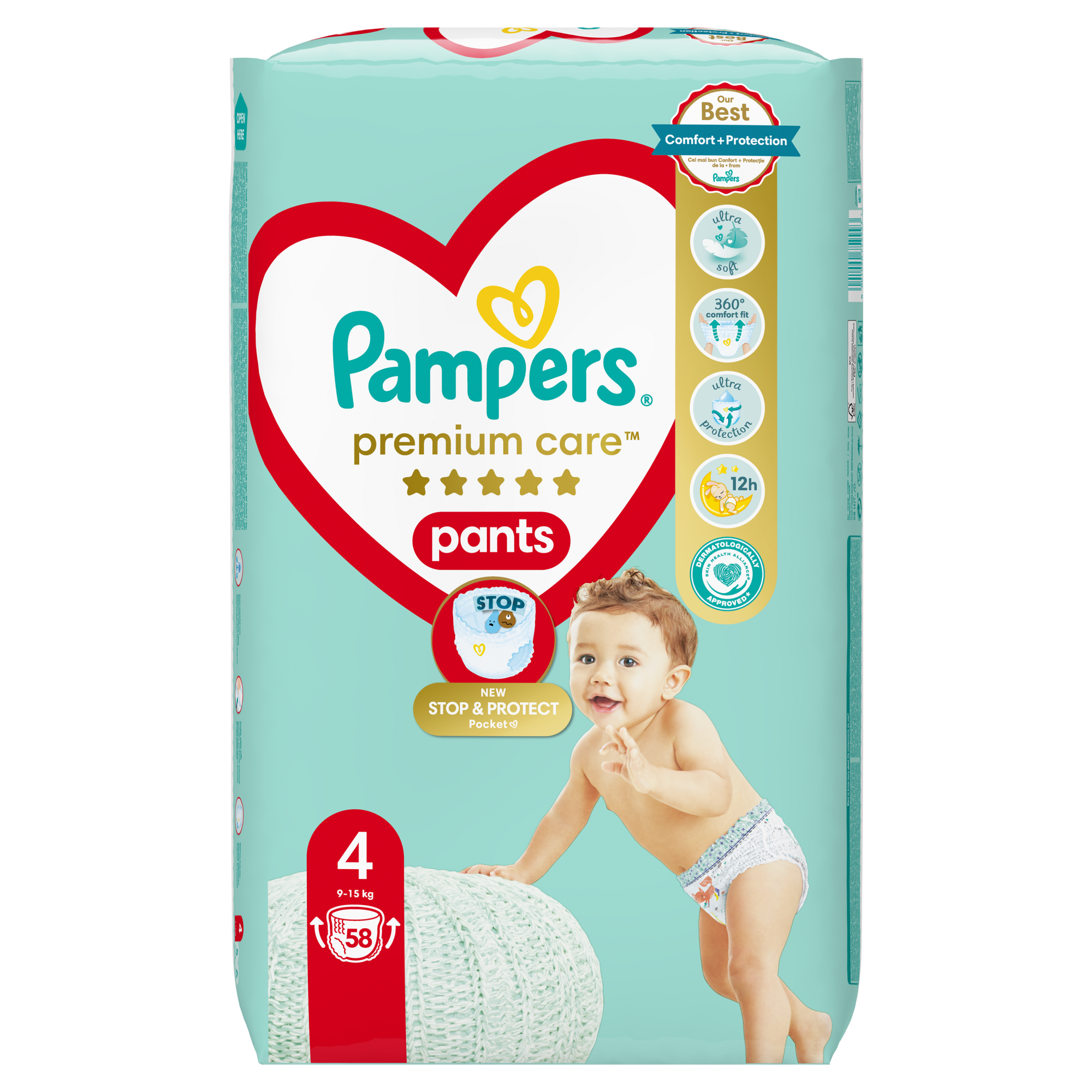 pants pampers premium care 4