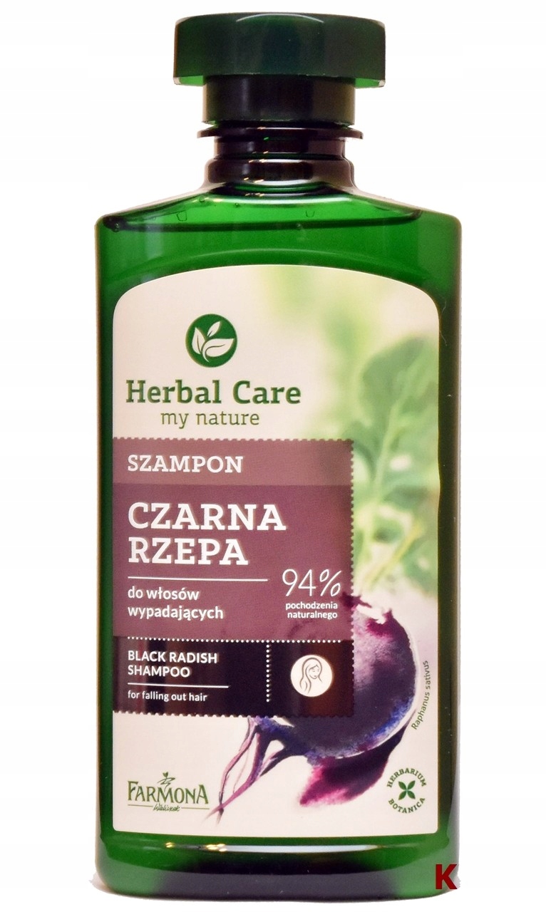 farmona herbal care szampon czarna rzepa