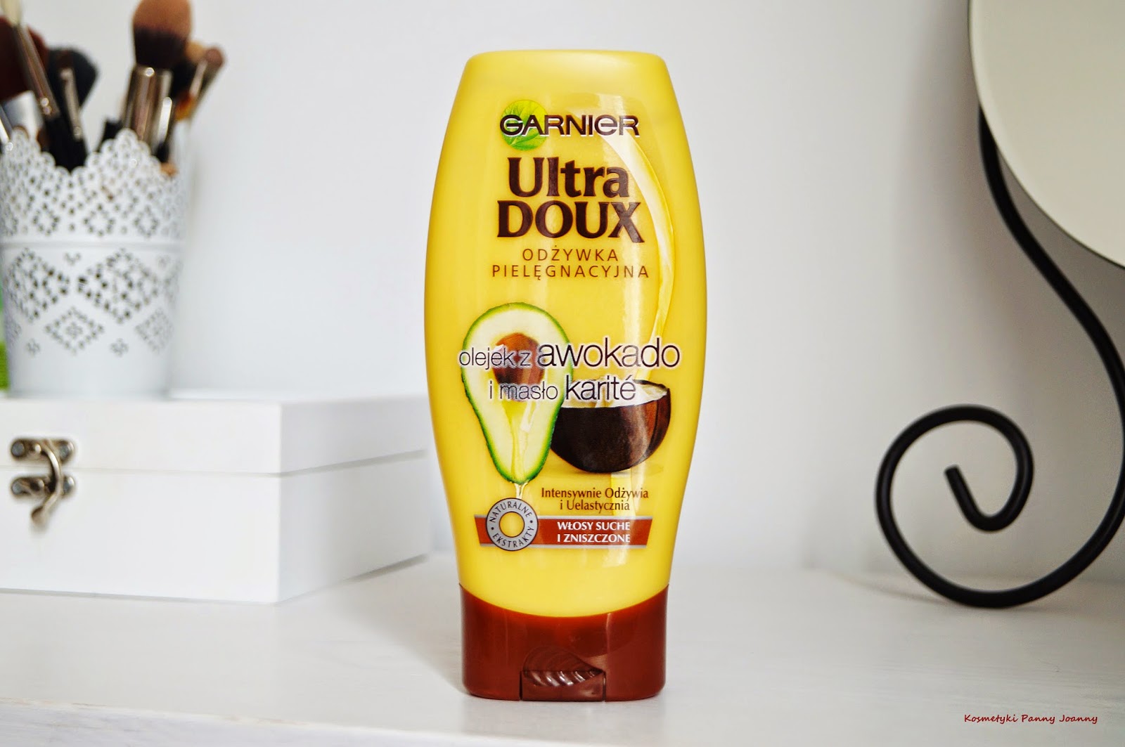 garnier ultra doux odżywka do włosów suchych i zniszczonych