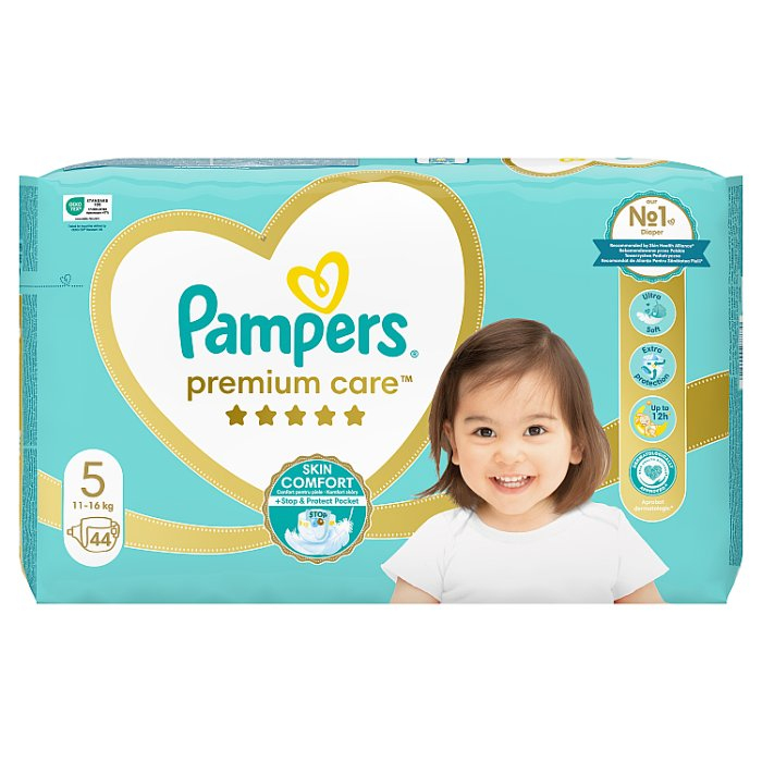 pampers premium care junior 44 szt